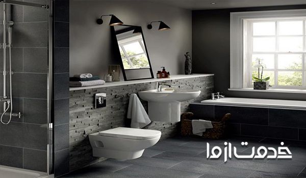 بازسازی سرویس بهداشتی قدیمی